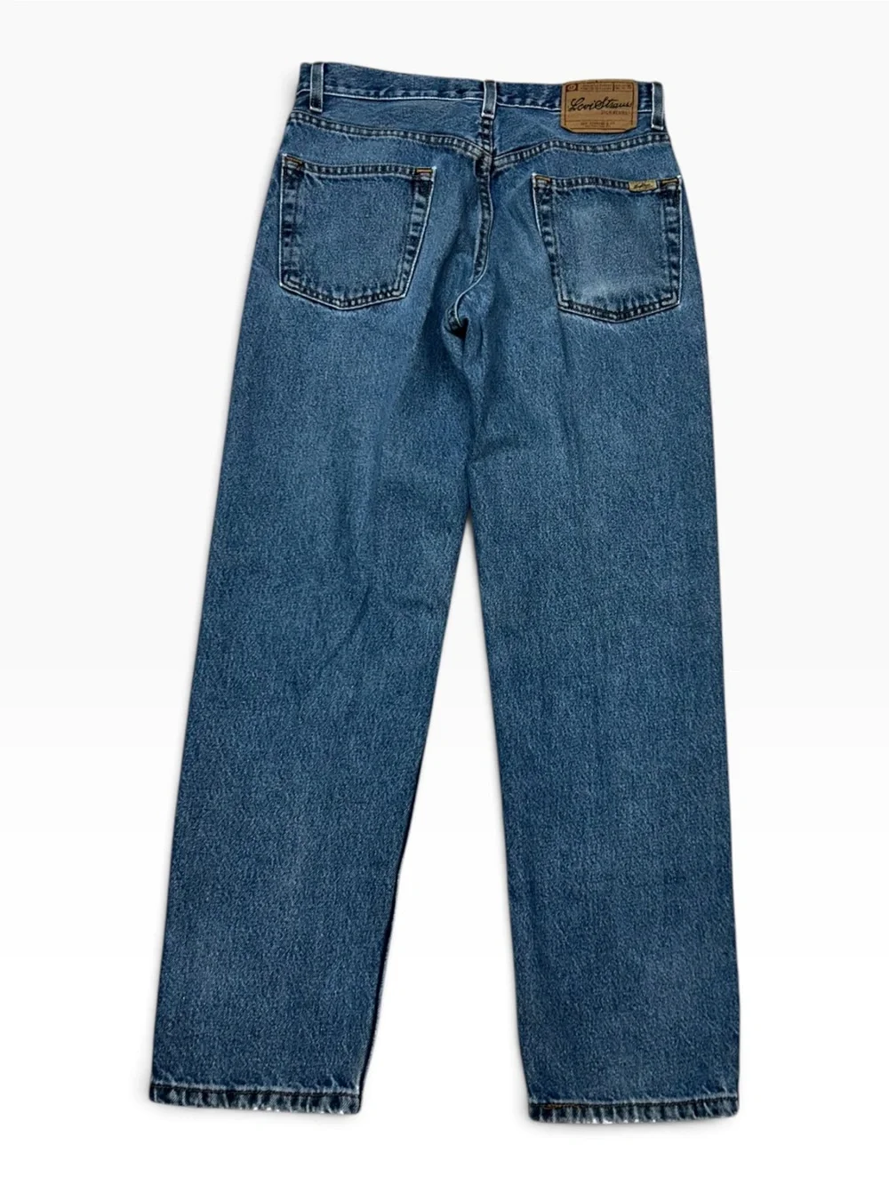 Vintage Levi Strauss Signature Relaxed Fit Jeans Light Wash 100% Cotton 30x30